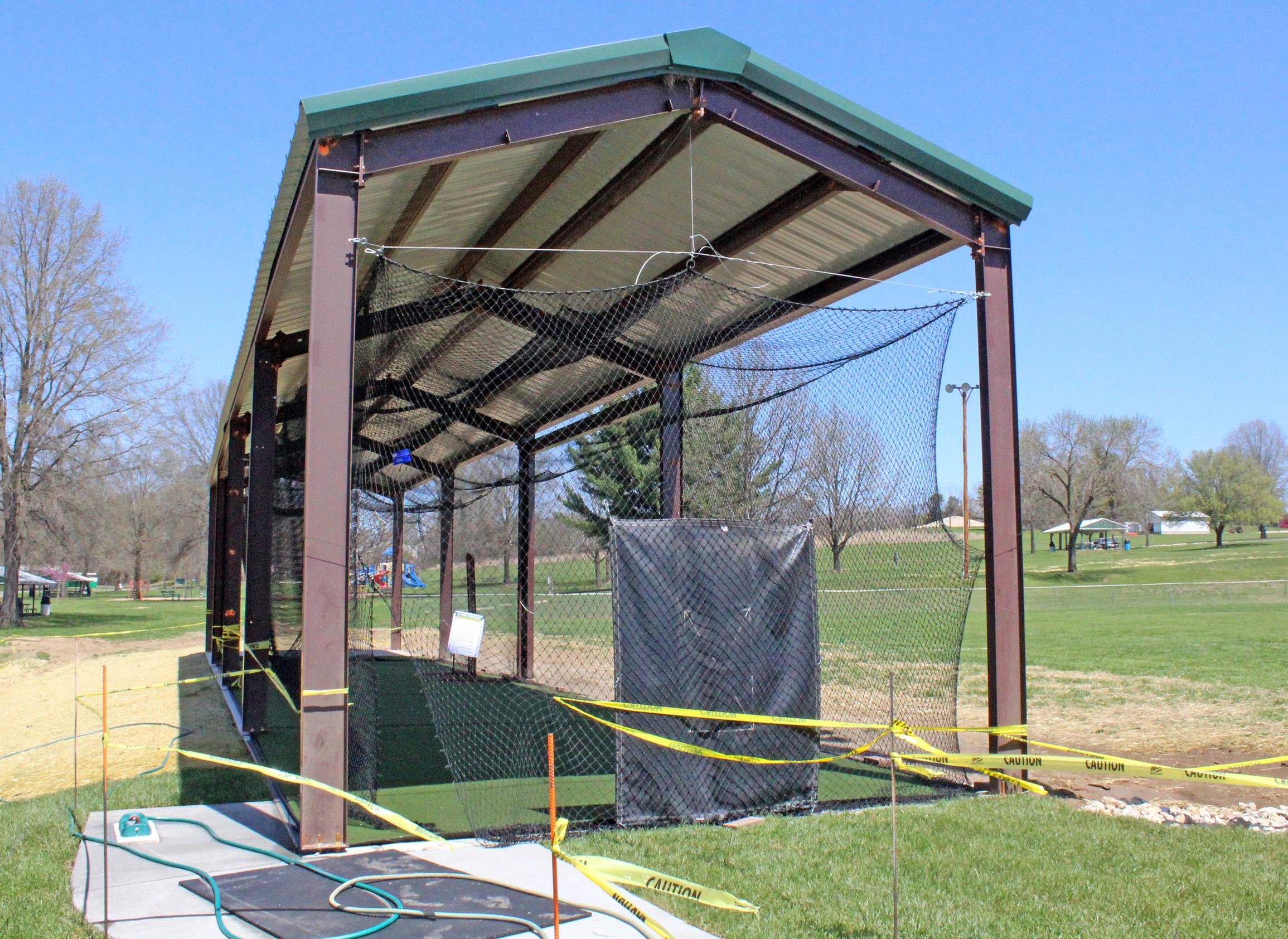 New Batting Cage Near Completion, Now In Use | New Haven Independent News